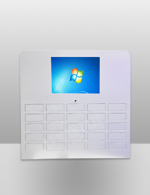 Wall-mounted self-created hotel room card terminal