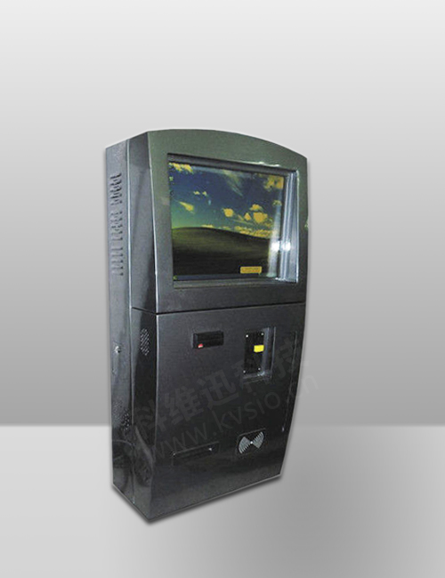Wall mounted payment kiosk